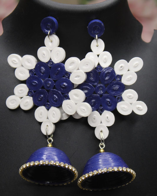 Himapth Jhumka- Snowflake Jhumka