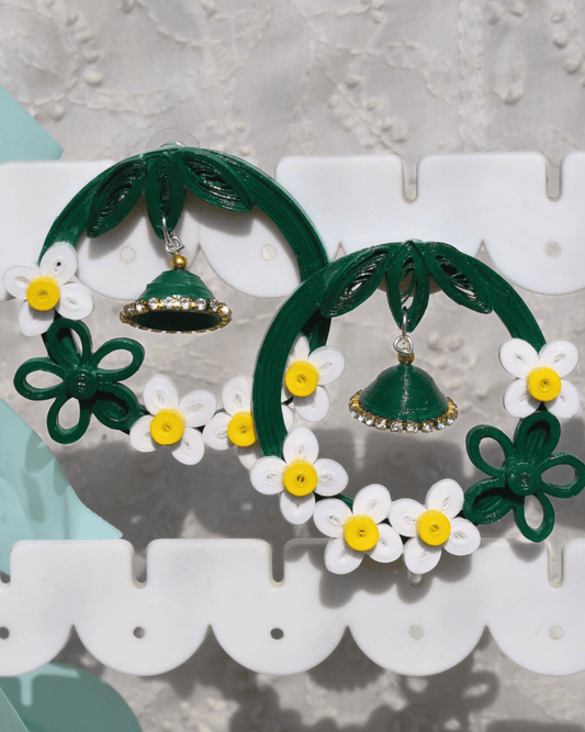 Floral wreath - Green