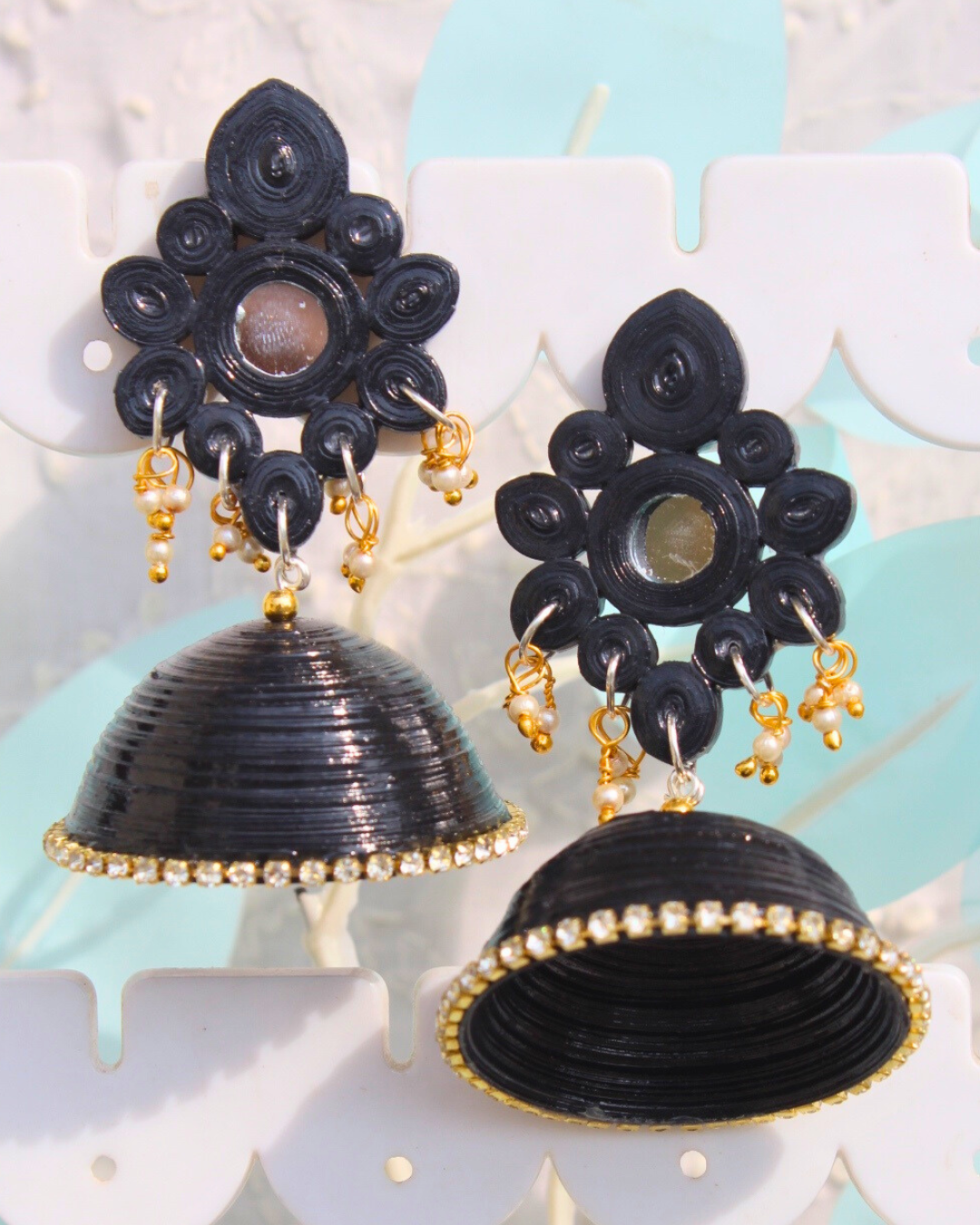 Aadarshini Jhumka - Black