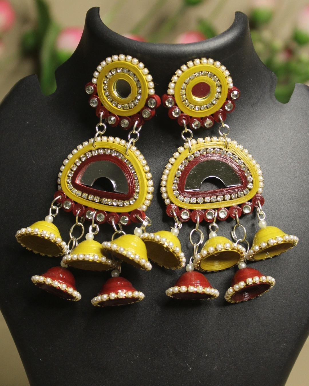 Kashni Dangler -Red and Green