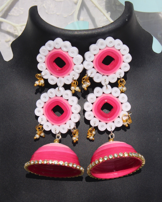 Anamika Jhumka - Pink