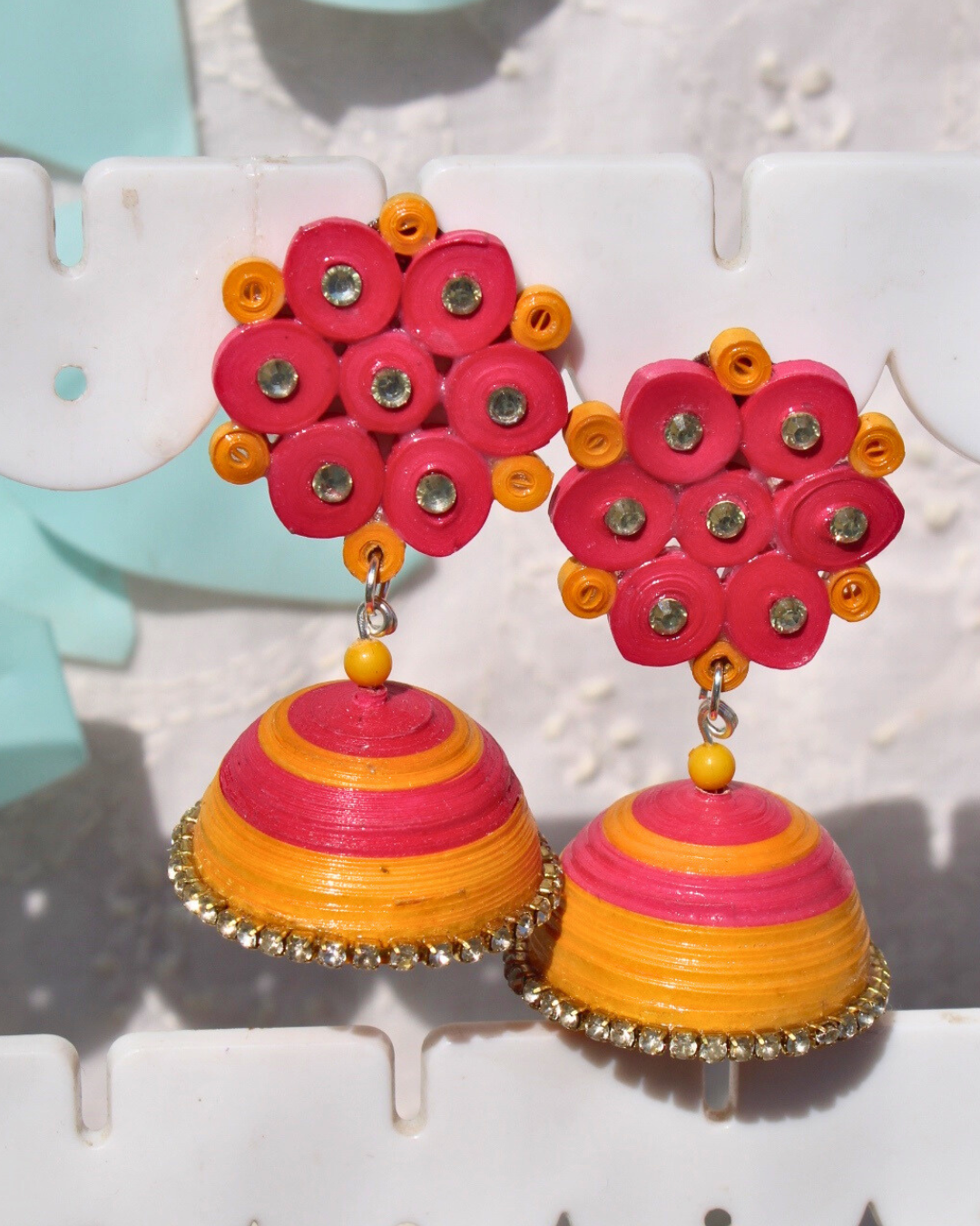 Kanchana - The flower jhumka