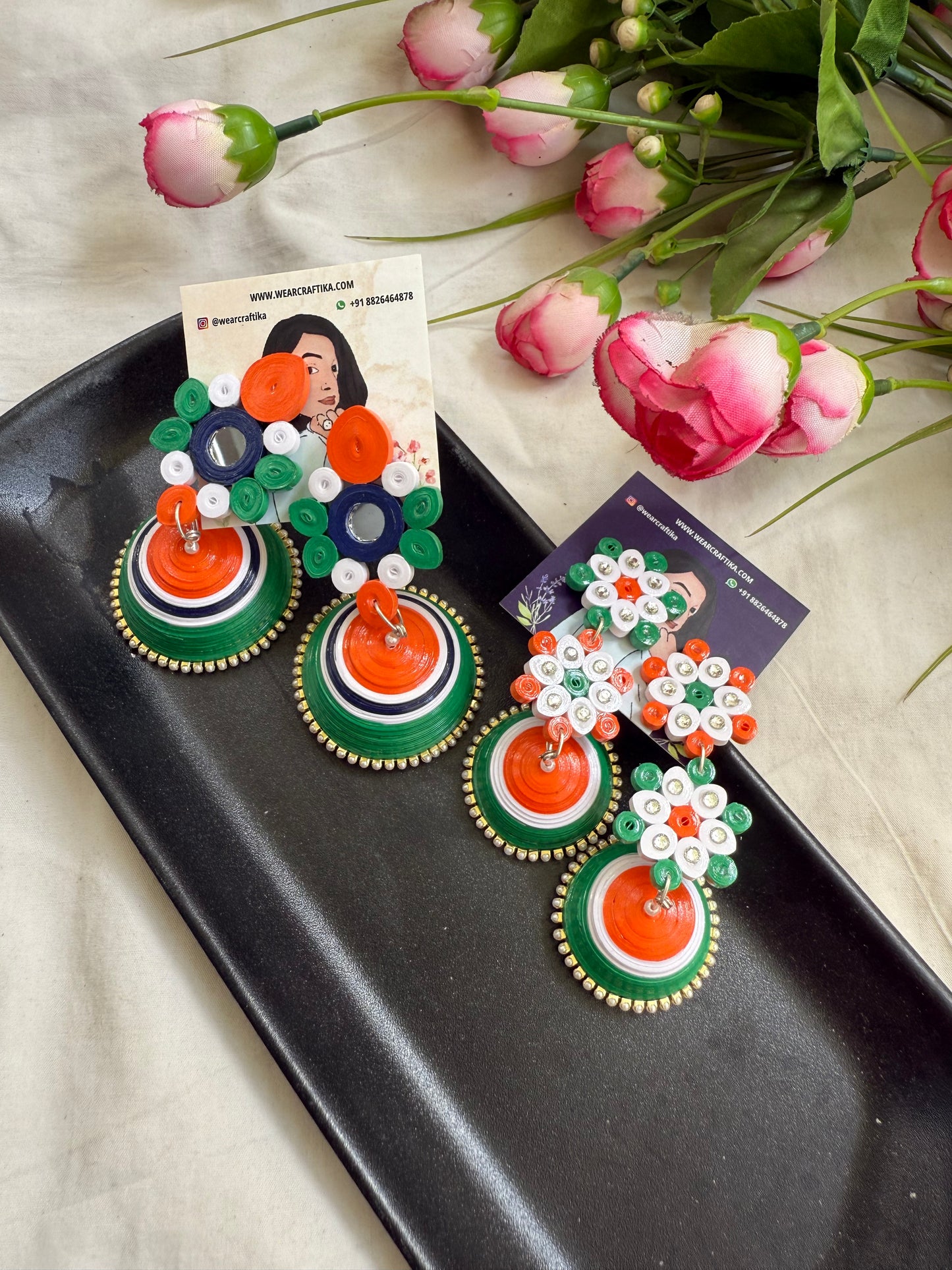 Tricolor statement hamper