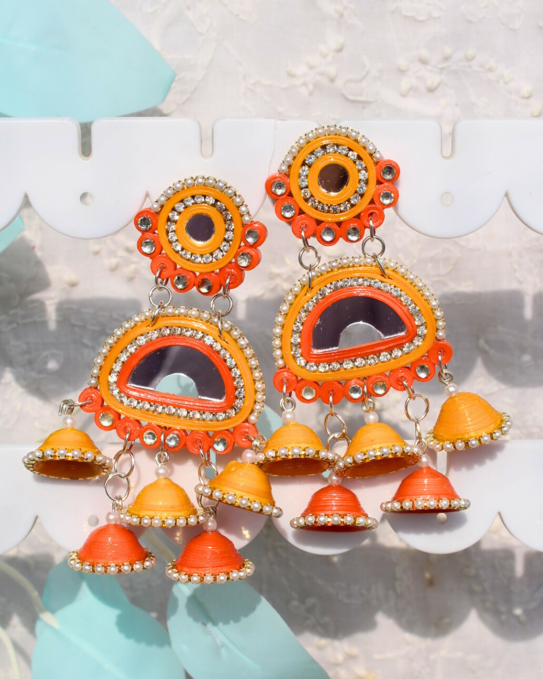 Kashni Dangler - Earrings+Kaanchain