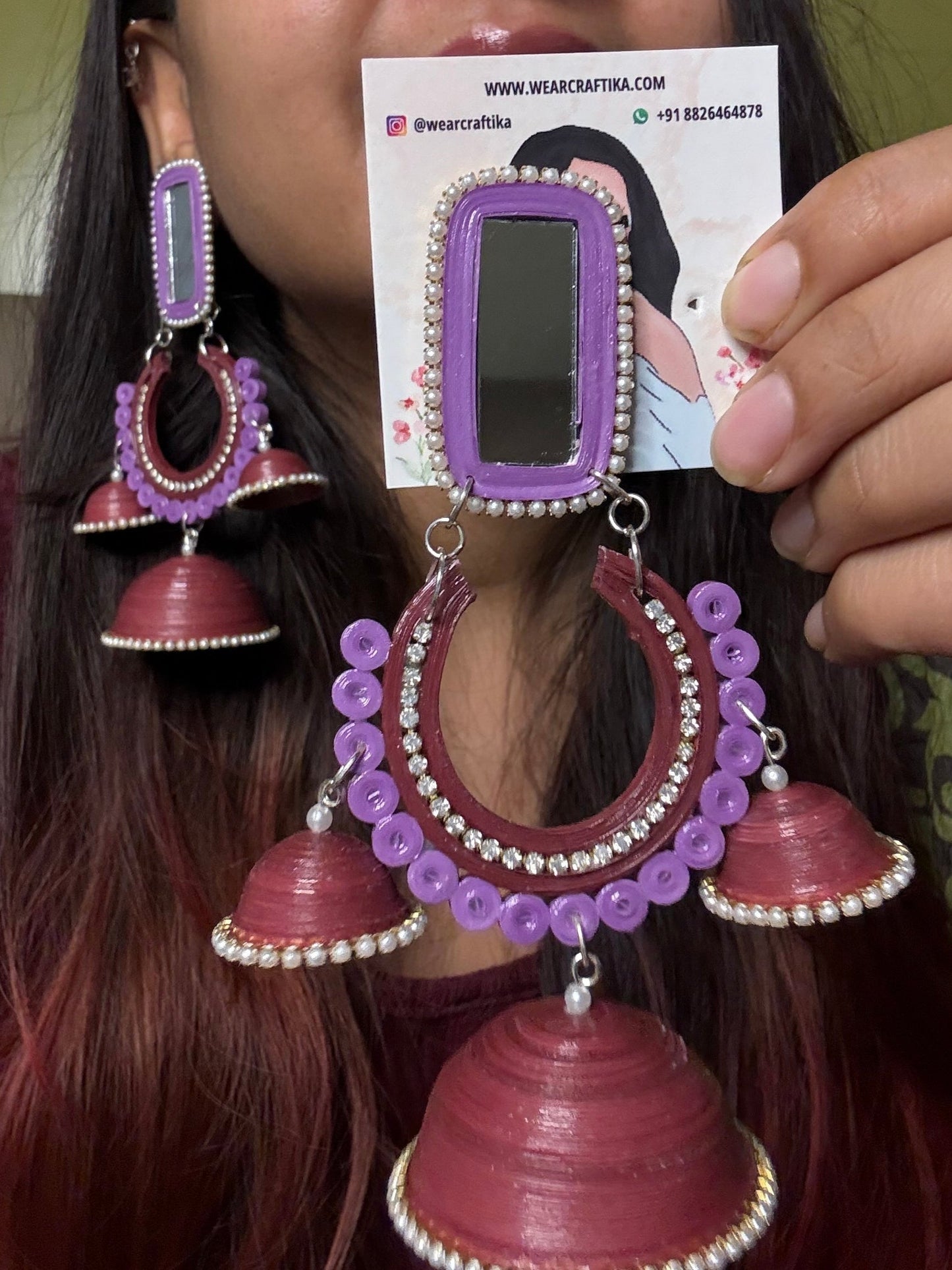 Sheeshbali Jhumka