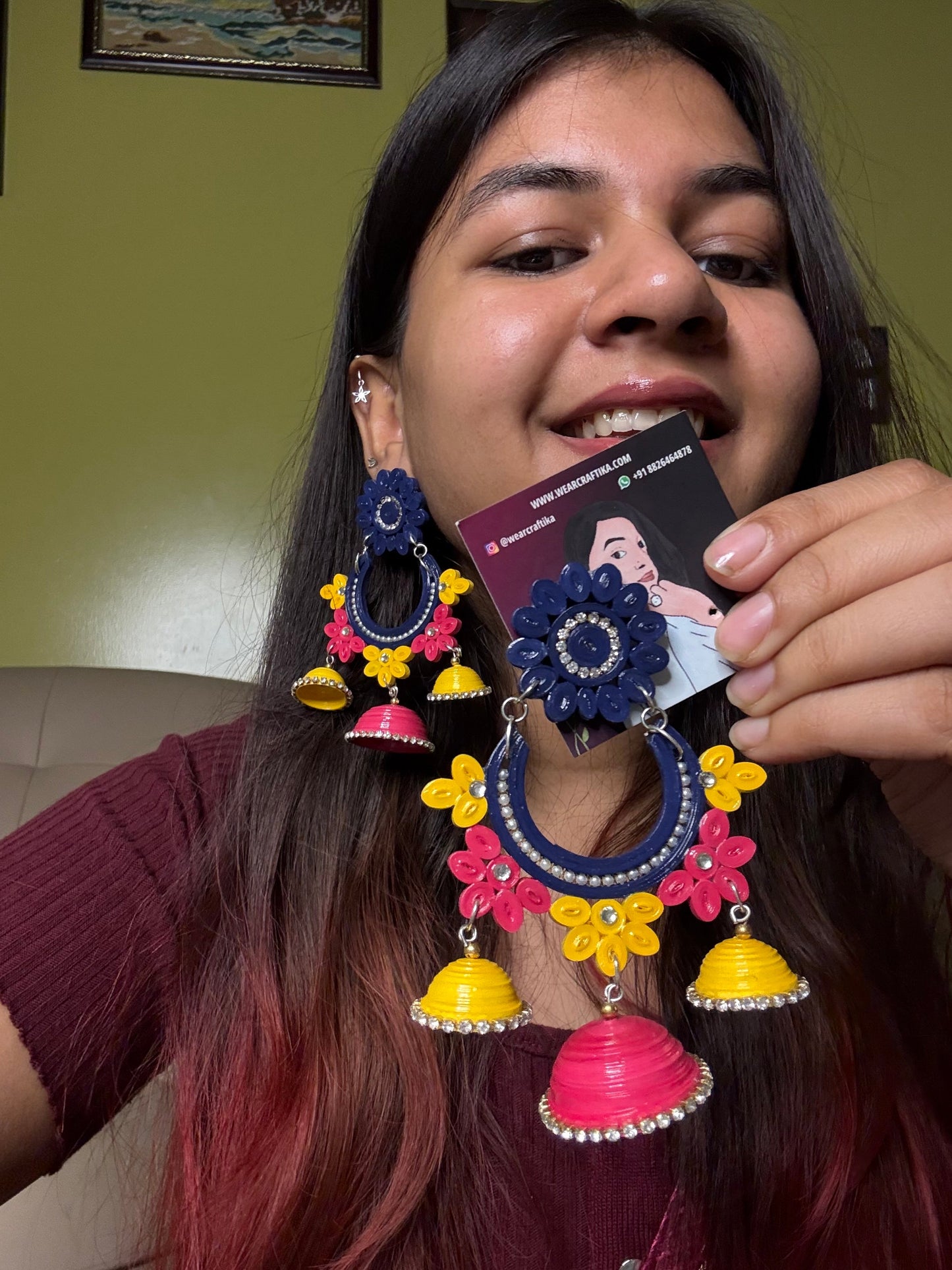 Sanskriti jhumka