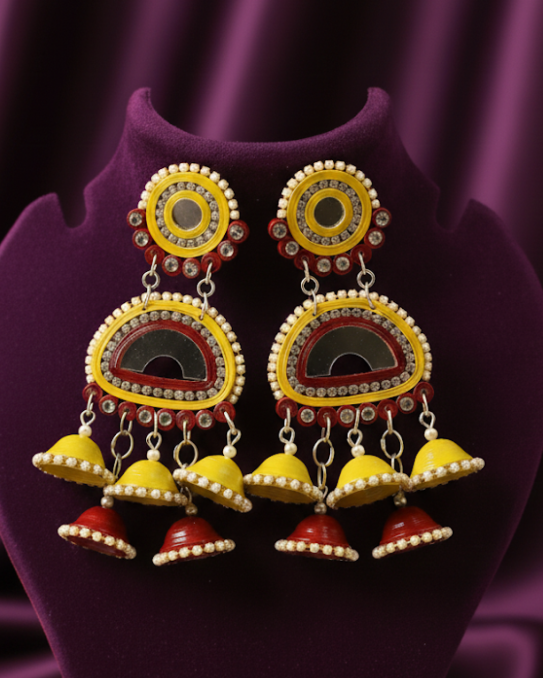 Kashni Dangler -Red and Green