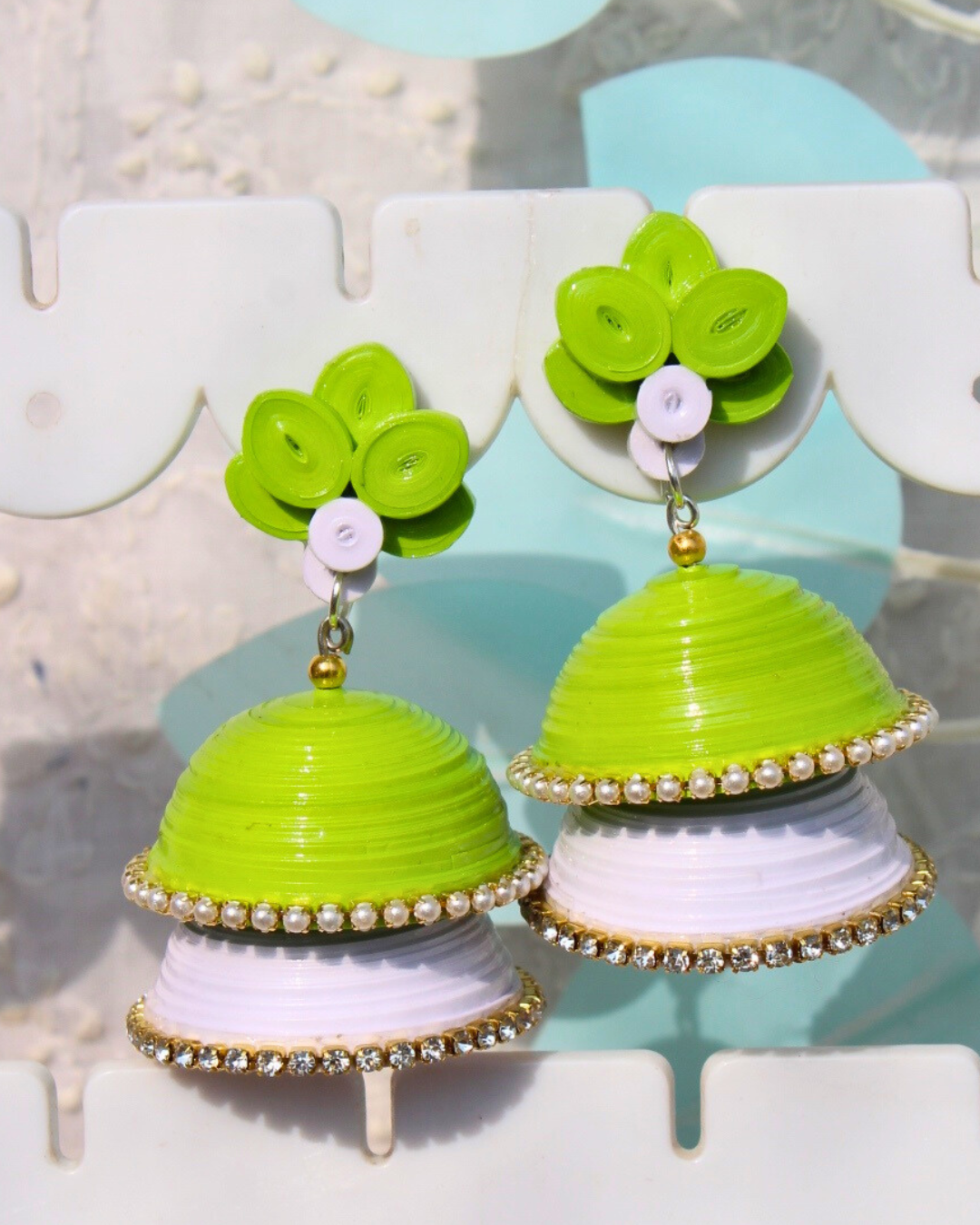 Lotus - Double Jhumka