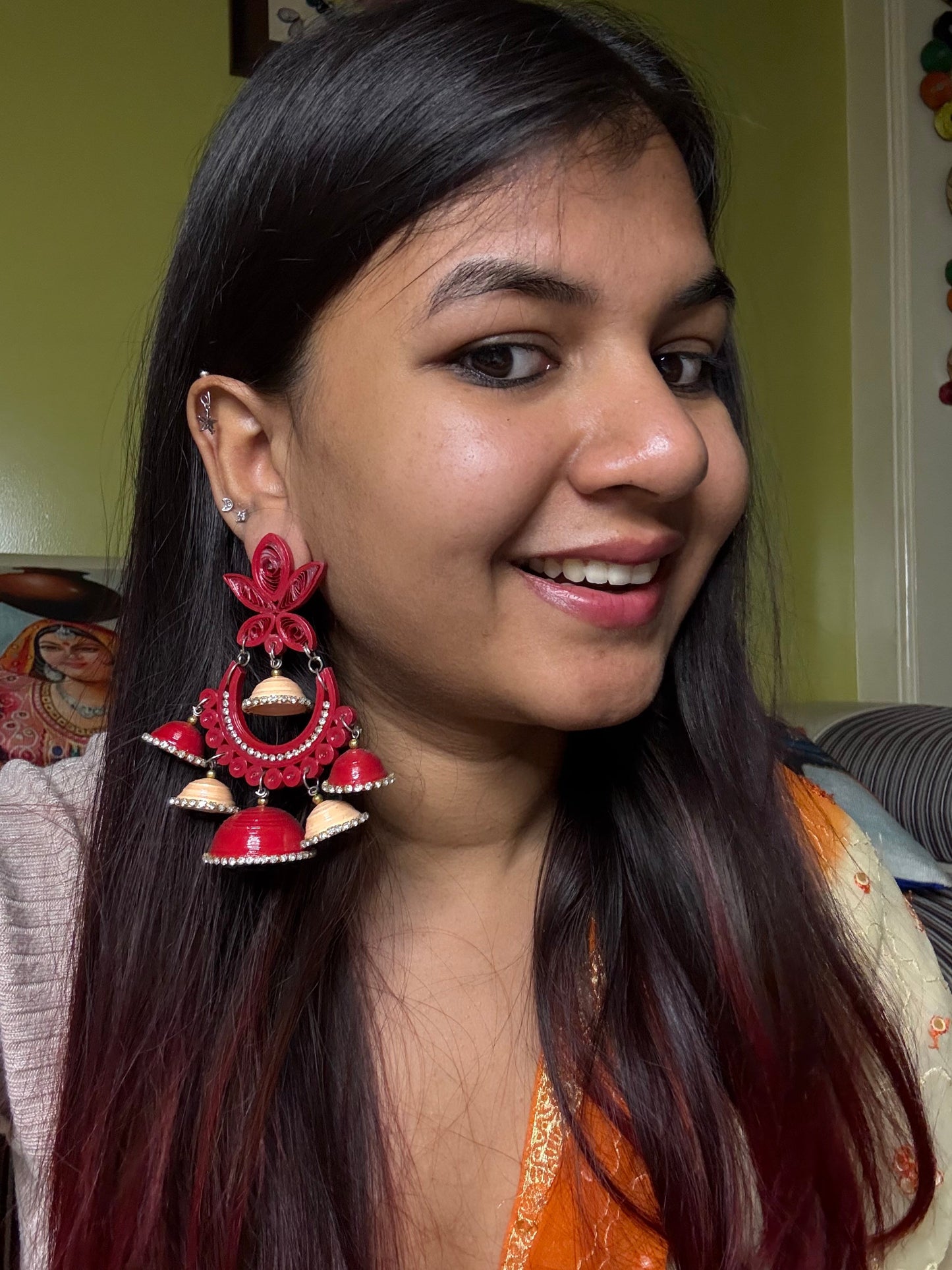 Kamalapati Chandbali - Red