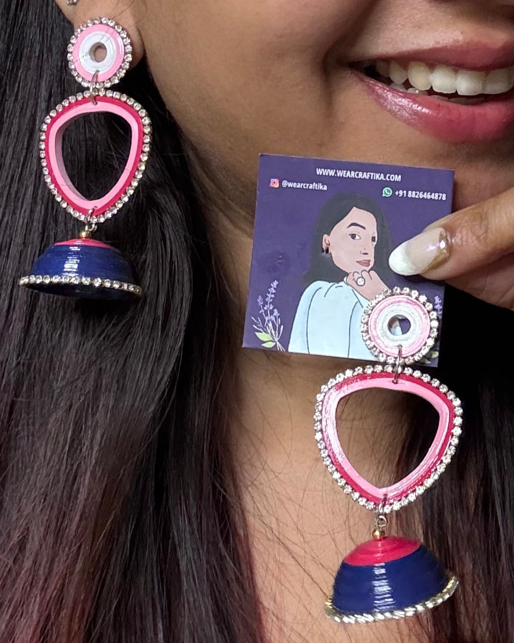 Aakarni jhumka