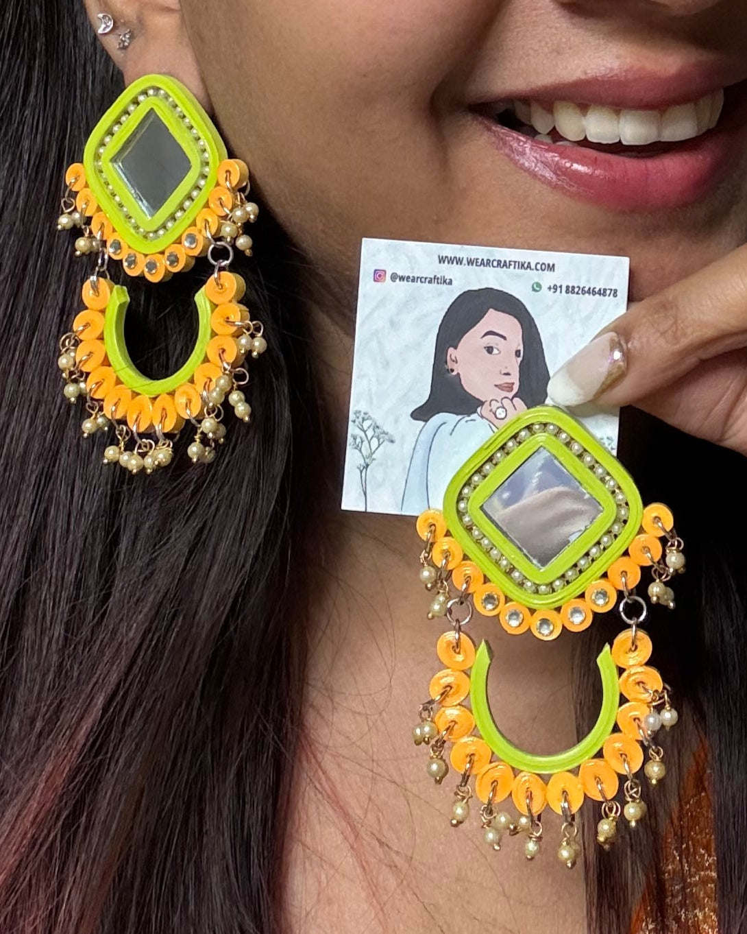 Shaktibali - Green and Mustard