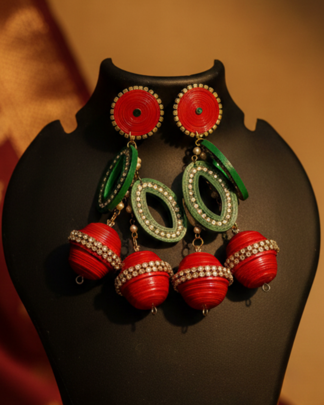Cherry jhumka