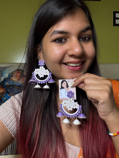 Pankhudi jhumka