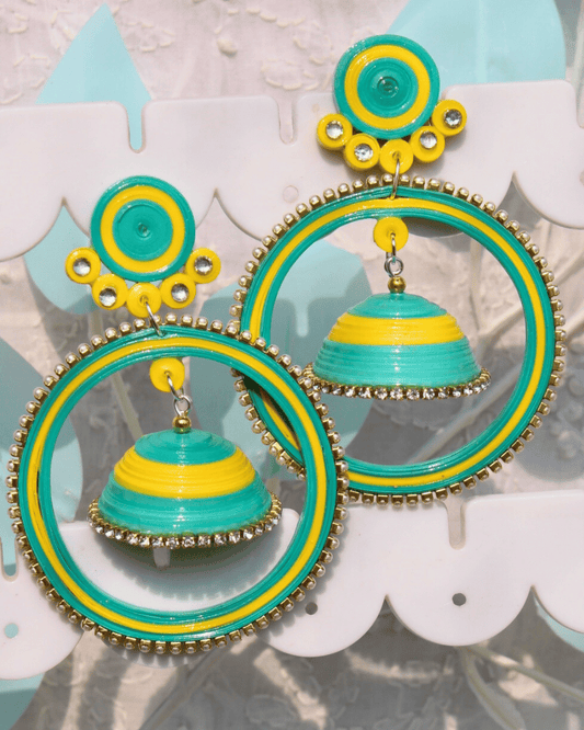 Chandelier Jhumka - Medium