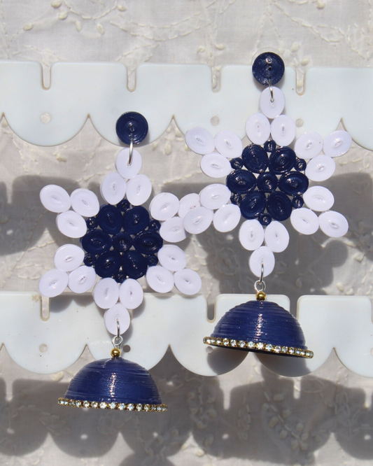 Himapth Jhumka- Snowflake Jhumka