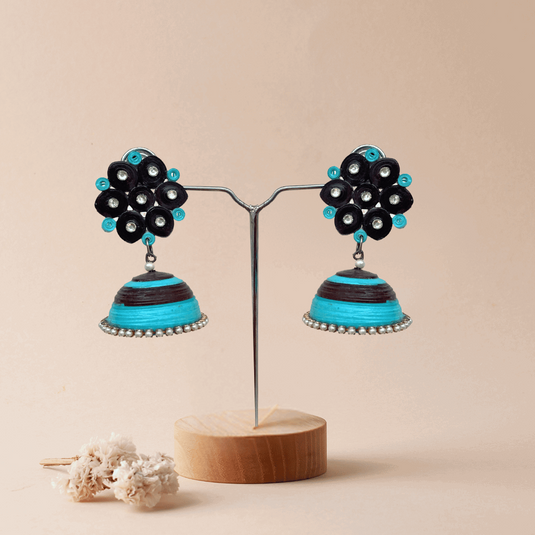 Kanchana - The flower jhumka