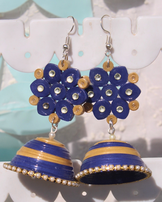 Kanchana - The flower jhumka