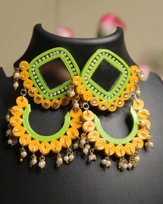 Shaktibali - Green and Mustard