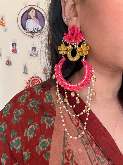 Henna Jhumka - Mehandi vala jhumka