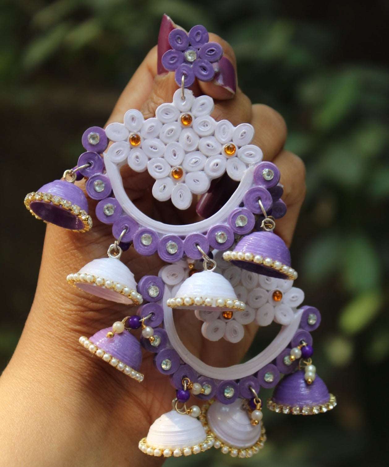 Pankhudi jhumka