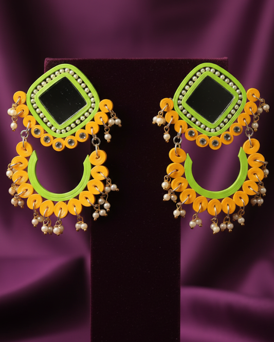 Shaktibali - Green and Mustard