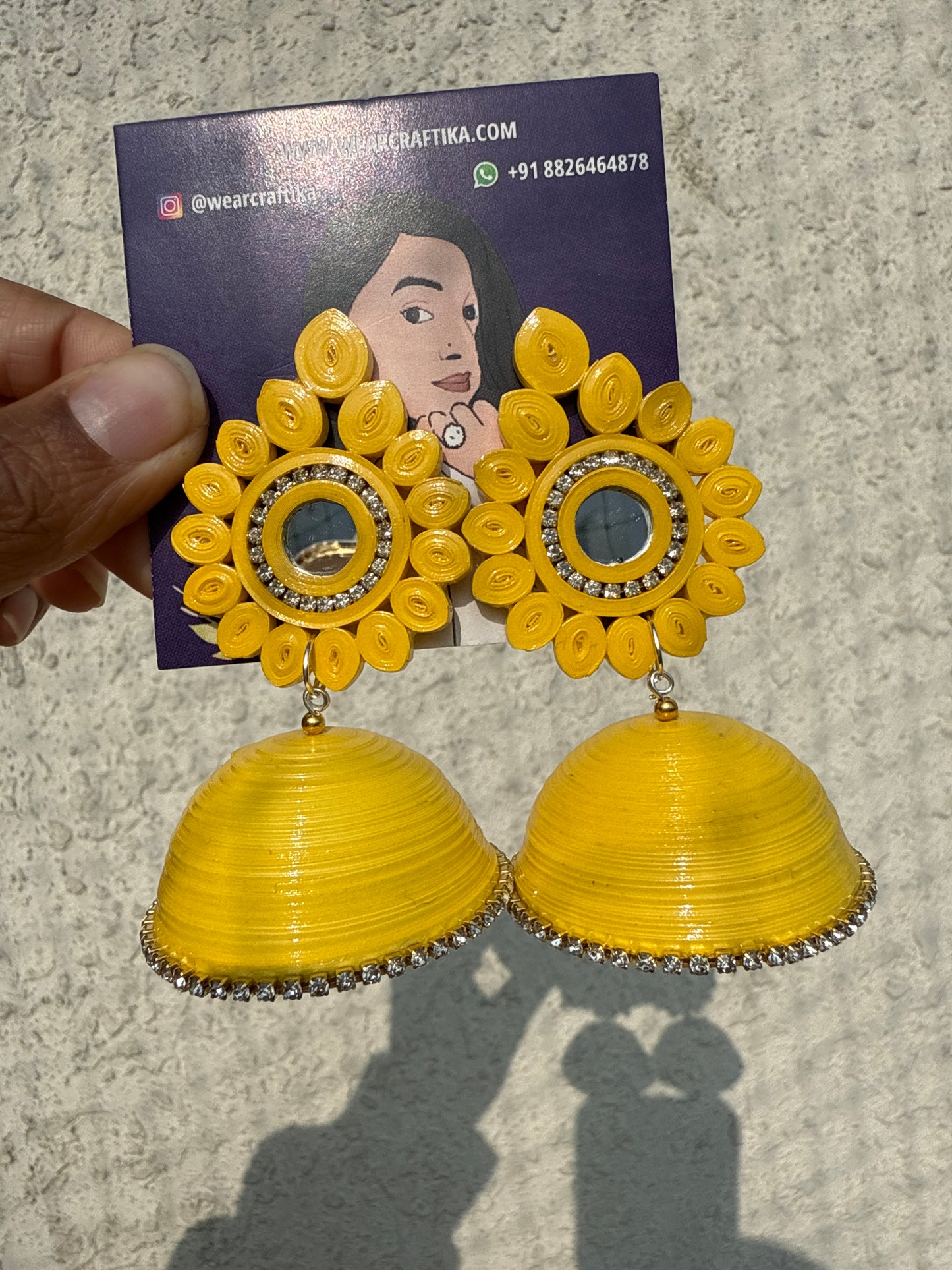 Abheri Small - Yellow