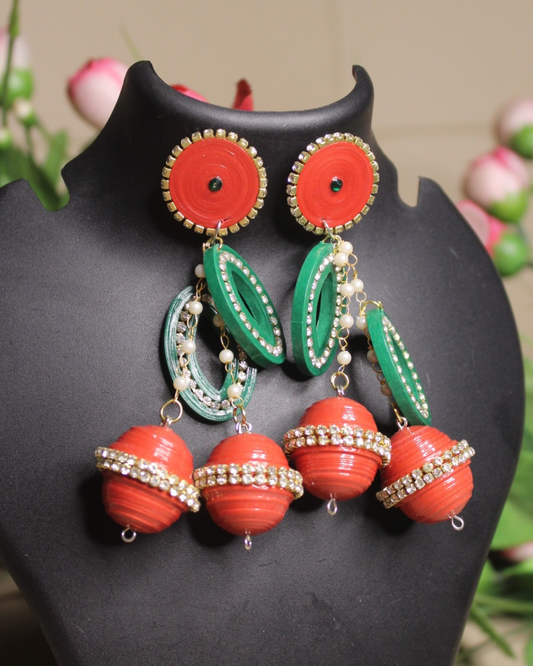 Cherry jhumka