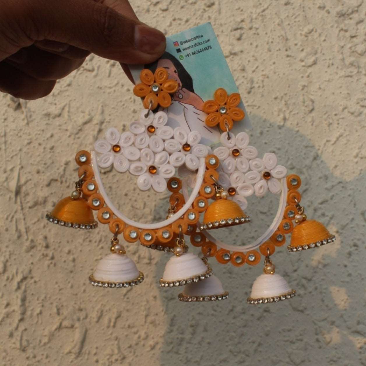 Pankhudi jhumka