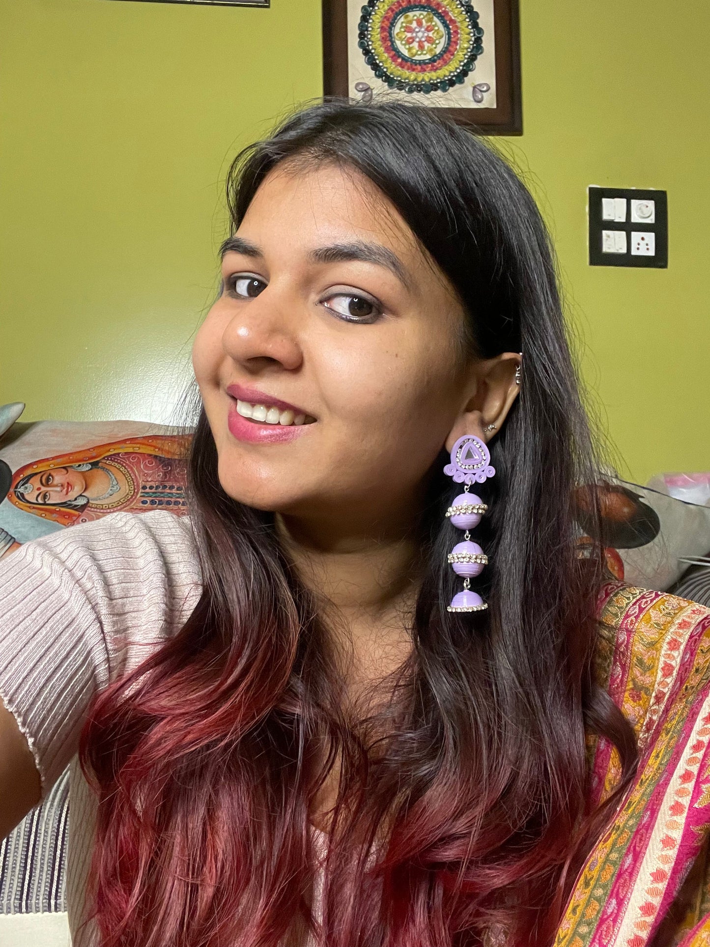 Saanya jhumka