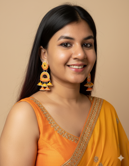 Kashni Dangler -Orange