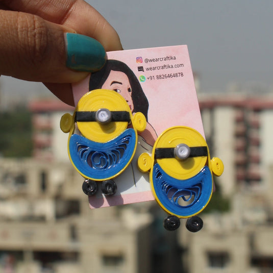 Minion Earring