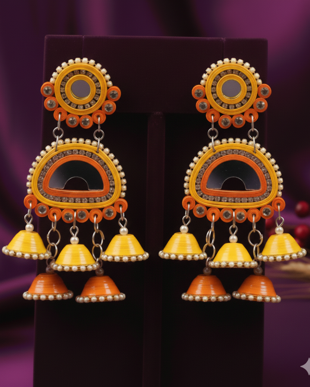 Kashni Dangler -Orange