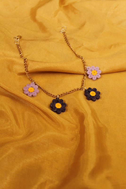 Double Blossoms Necklace