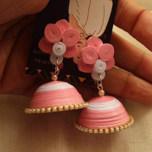 Lotus Jhumka